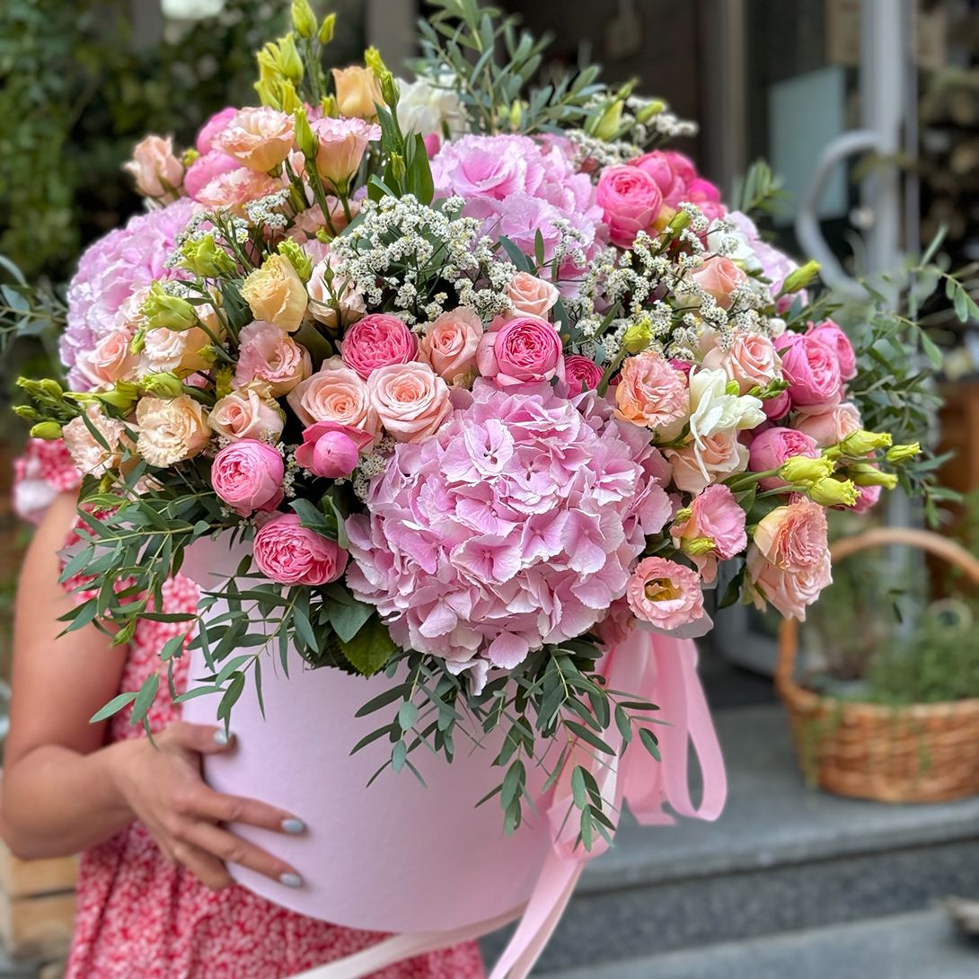 Bouquet Big flower box XXL