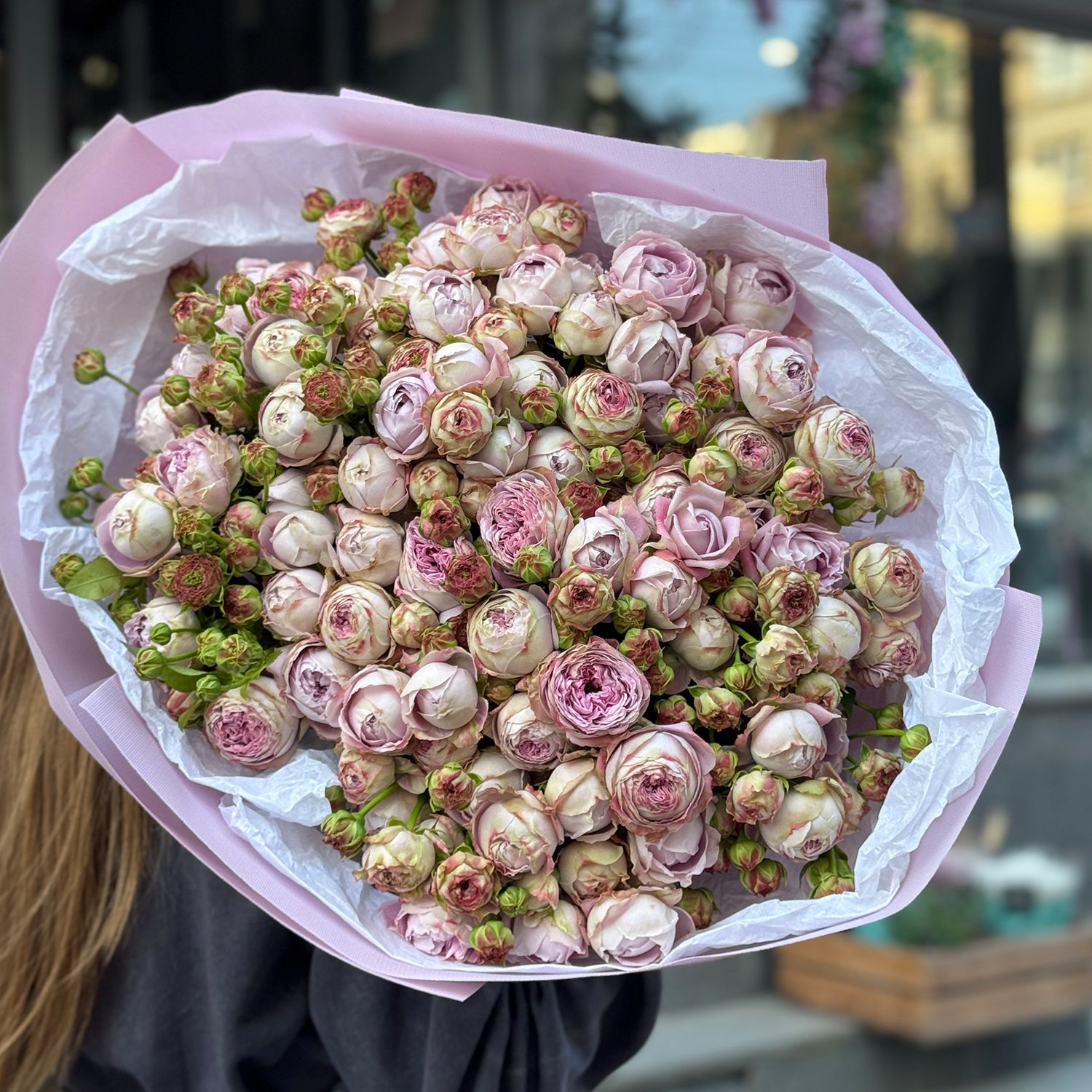 Bouquet 25 spray roses Blossom Bubbles