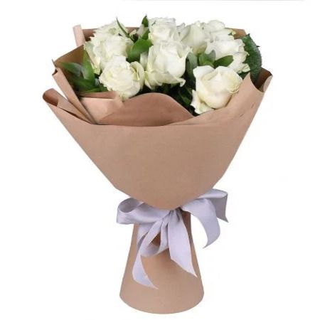 Bouquet 11 white roses