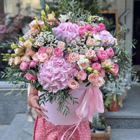 Bouquet Big flower box XXL