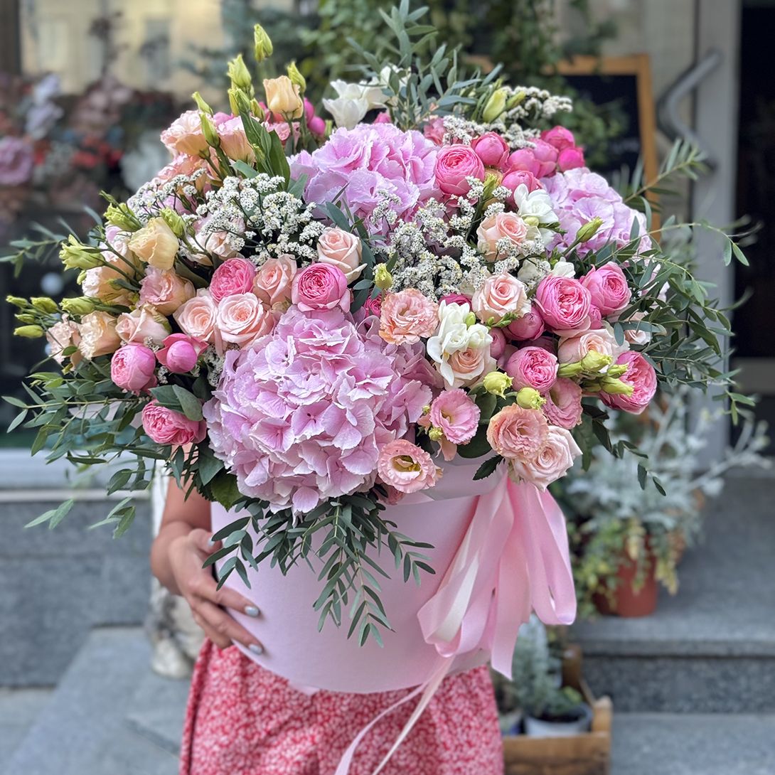 Bouquet Big flower box XXL
