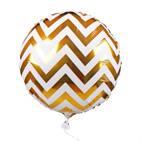 Product Foil balloon circle gold