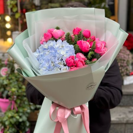 Bouquet Winter watercolor
